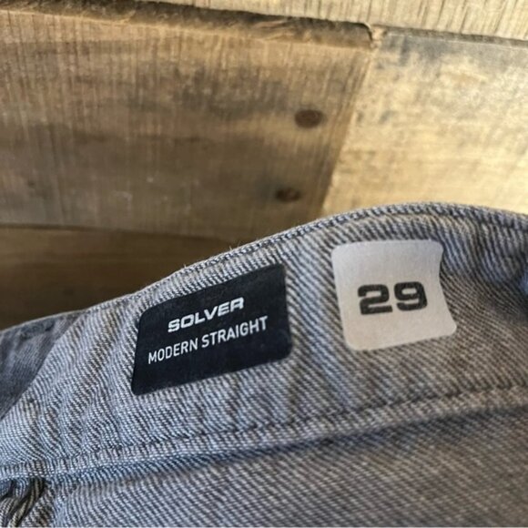 Volcom Solver‎ Modern Straight Gray Jeans Size 29 - Picture 12 of 12